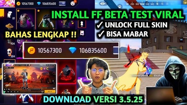 FF Beta Pro cocok untuk HP spesifikasi rendah atau tidak Download