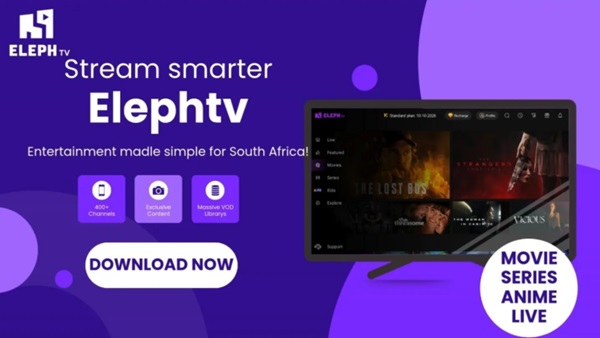 ELEPHTV Android tv
