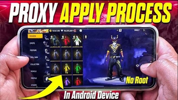 free fire proxy server apk