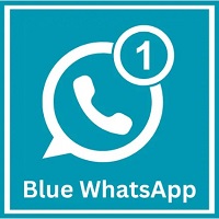 Blue WhatsApp